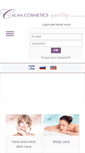 Mobile Screenshot of galancosmetics.com